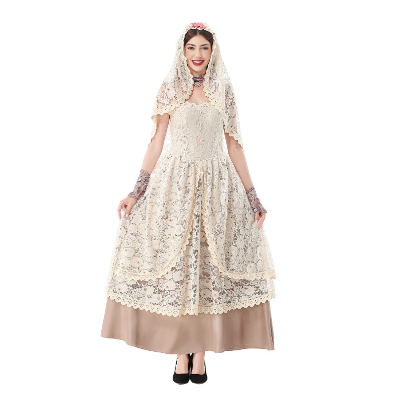 Abito lungo vintage in pizzo p - Lace Dress recensione e prezzo