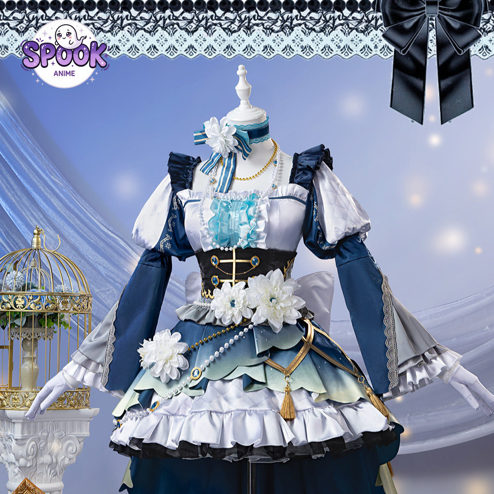 Abito Lolita Blu e Bianco, Cos - Evening Gown recensione e prezzo